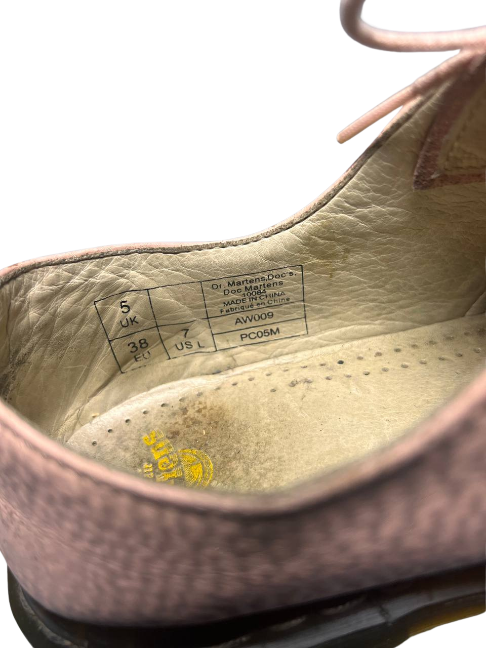 Dr.Martens Pastel Pink Shoes