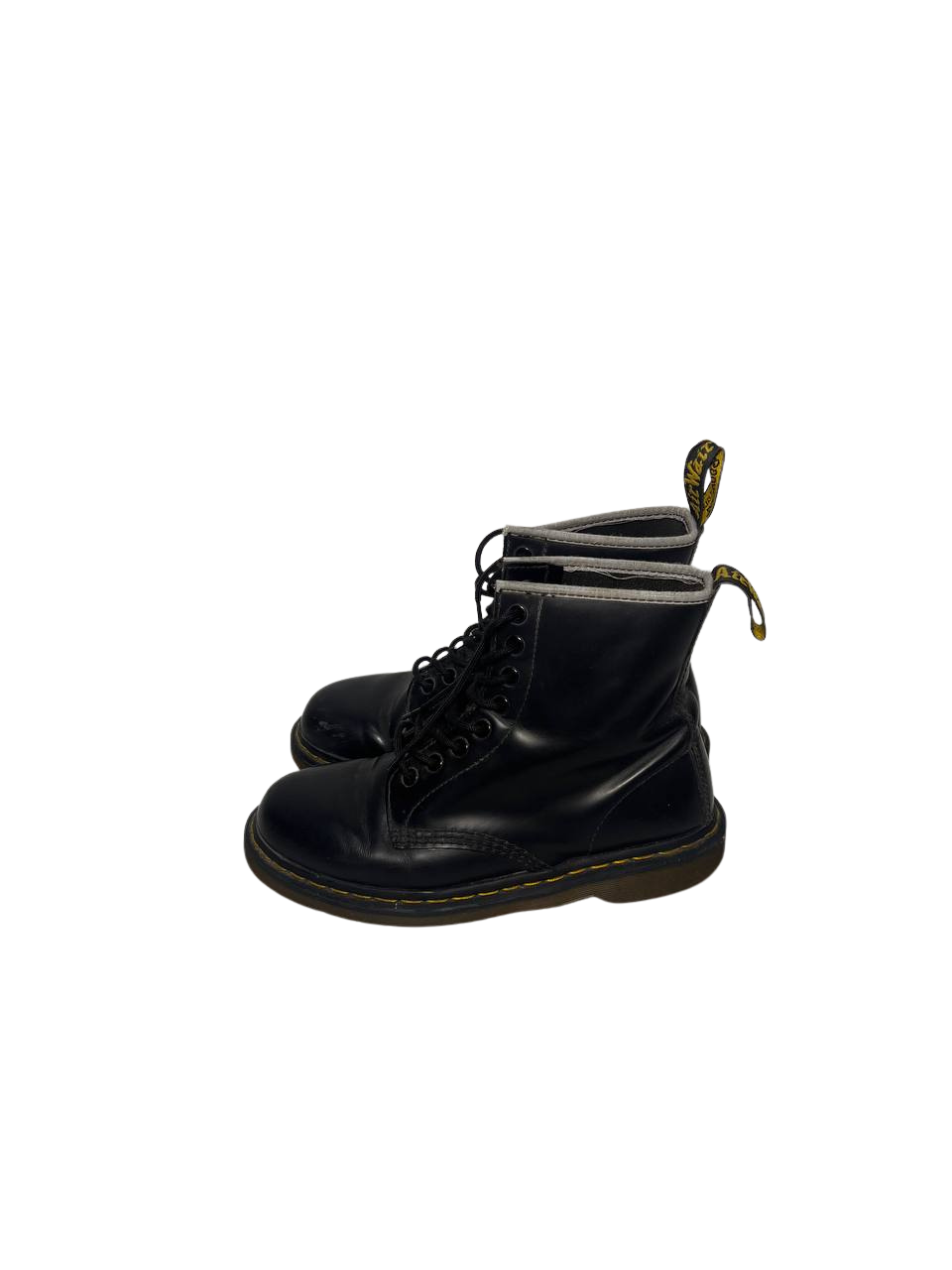 Doc Dr. Martens Men's Black Smooth Leather