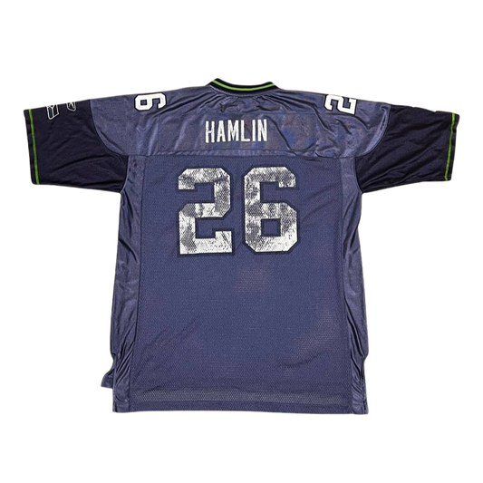 Reebok Seattle Seahawks #26 Hamlin Jersey