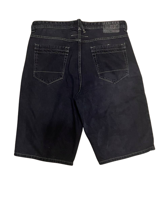 Sean John Black Denim Jorts