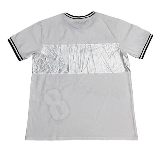 Baseball 8 White Jersey