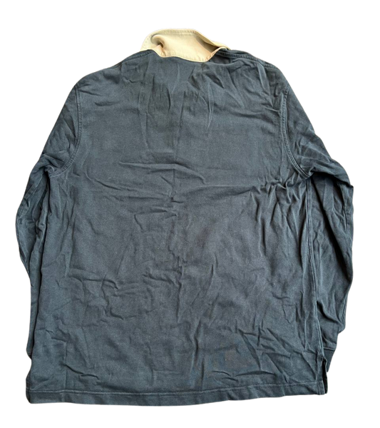 Lacoste Embroidered Langarm Polo Schwarz