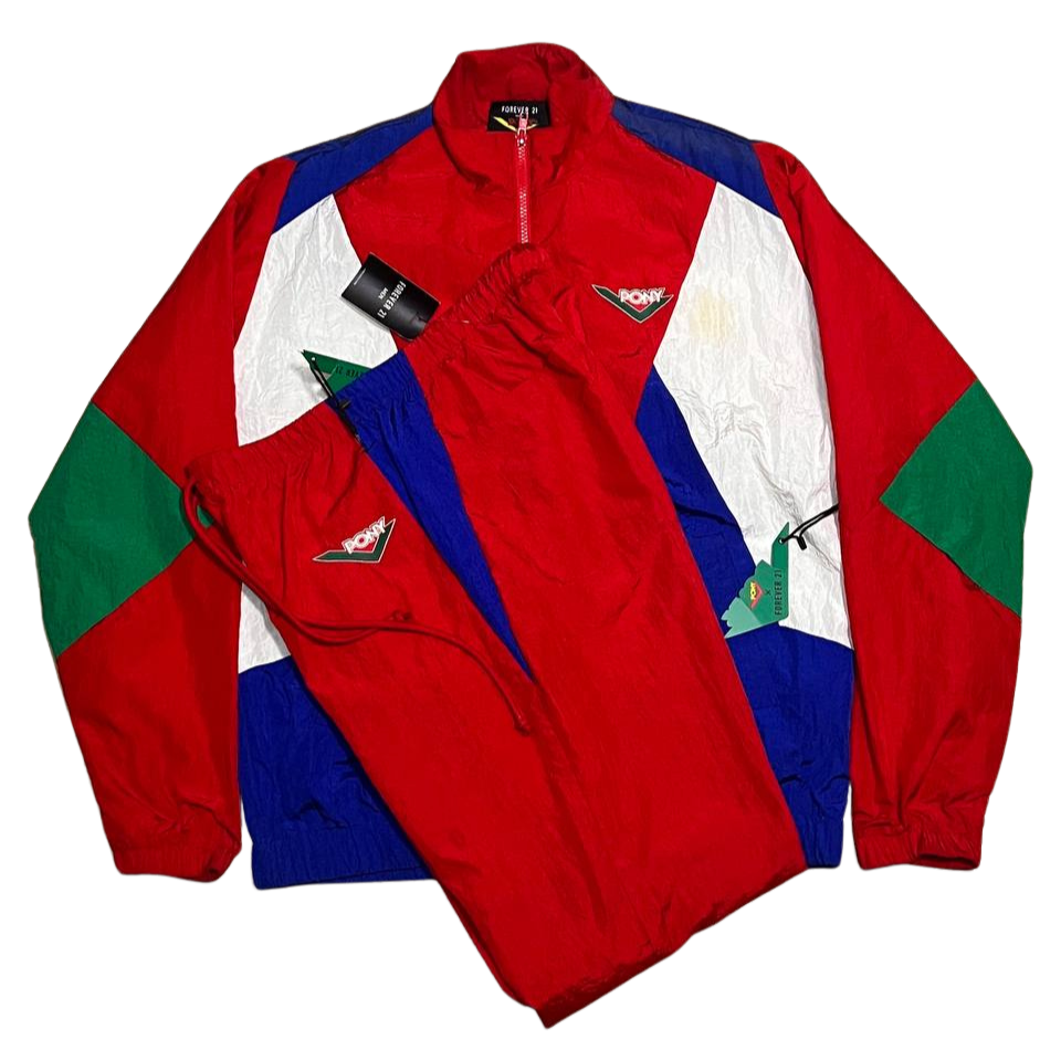 Pony x Forever 21 Overall Windbreaker UP and Down