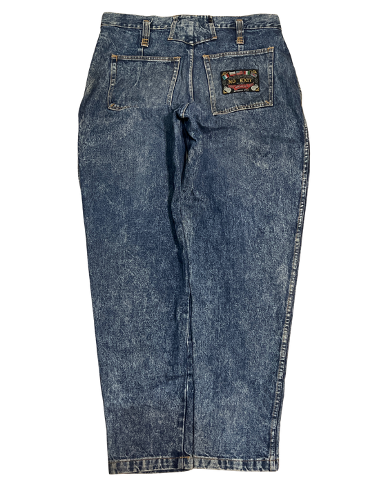 Y2k Vintage No Exit Jeans
