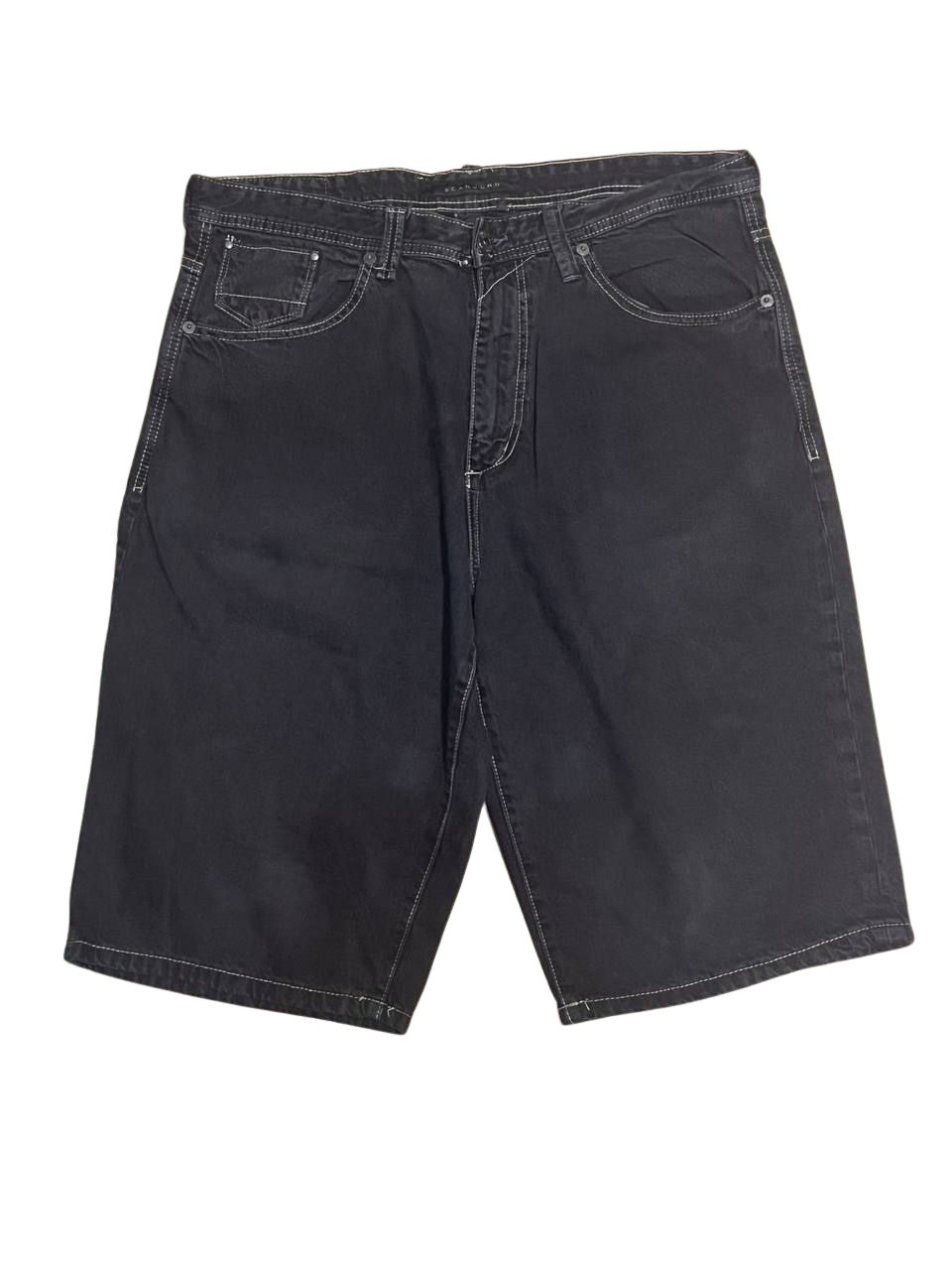 Sean John Black Denim Jorts