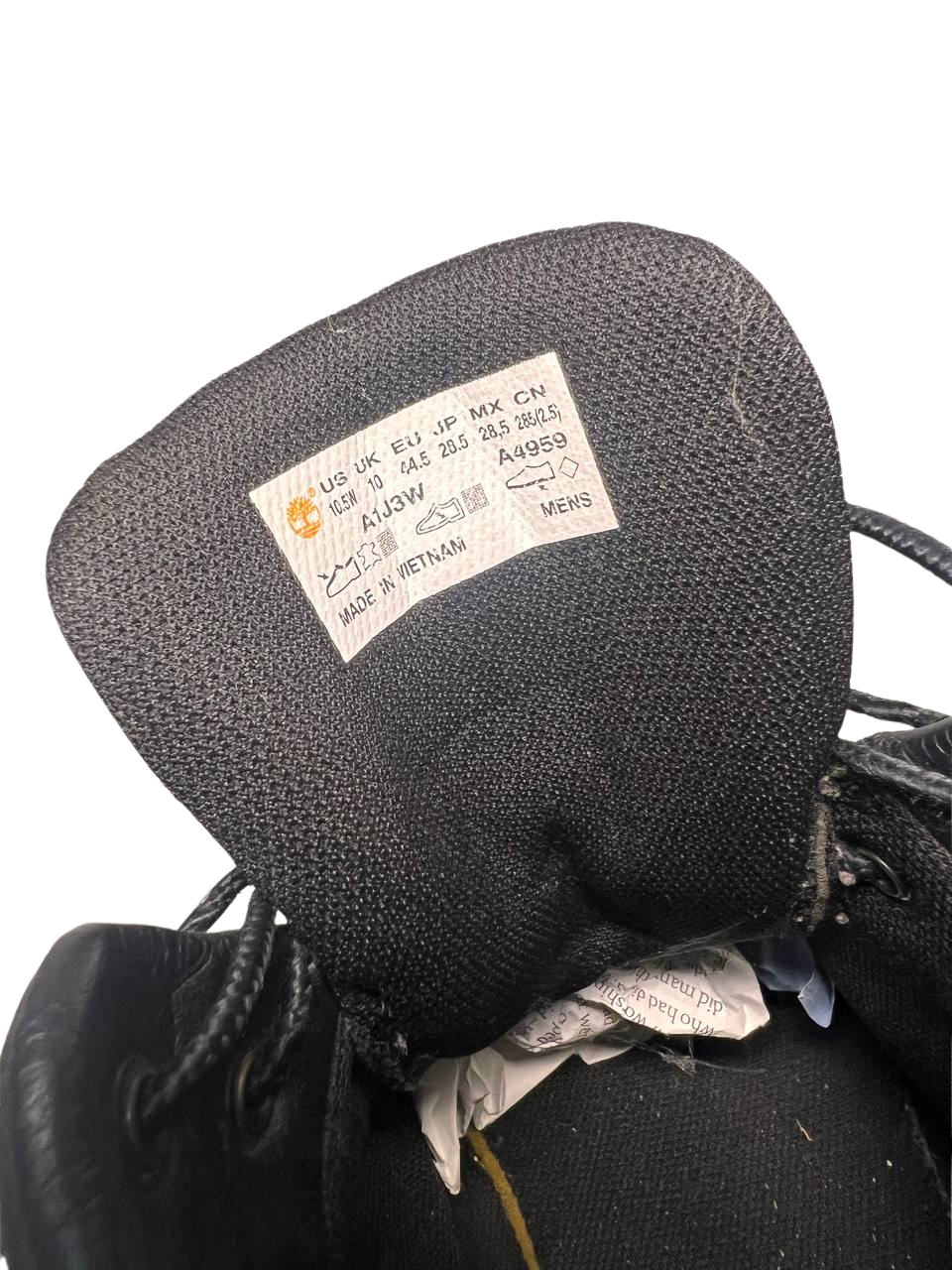 Timberland 10.5 Men's Premium Waterproof Boots Black