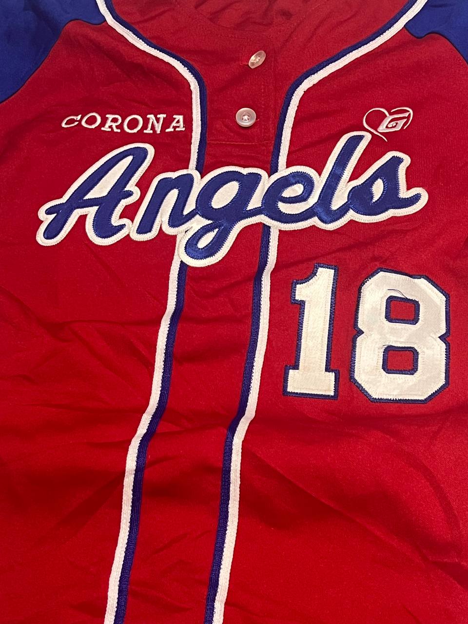 BaseballLCorona Angles Youth Jersey