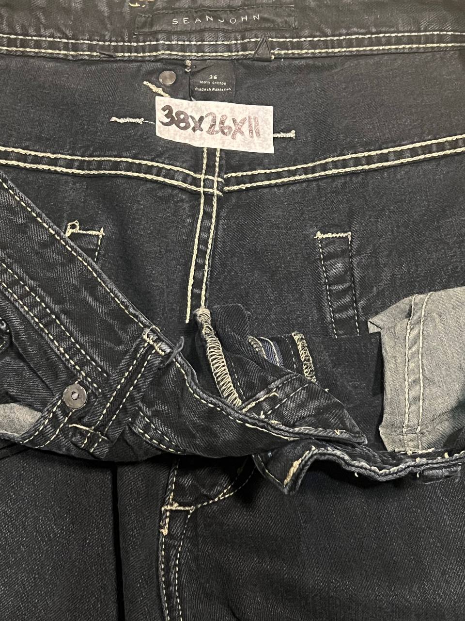 Sean John Black Denim Jorts