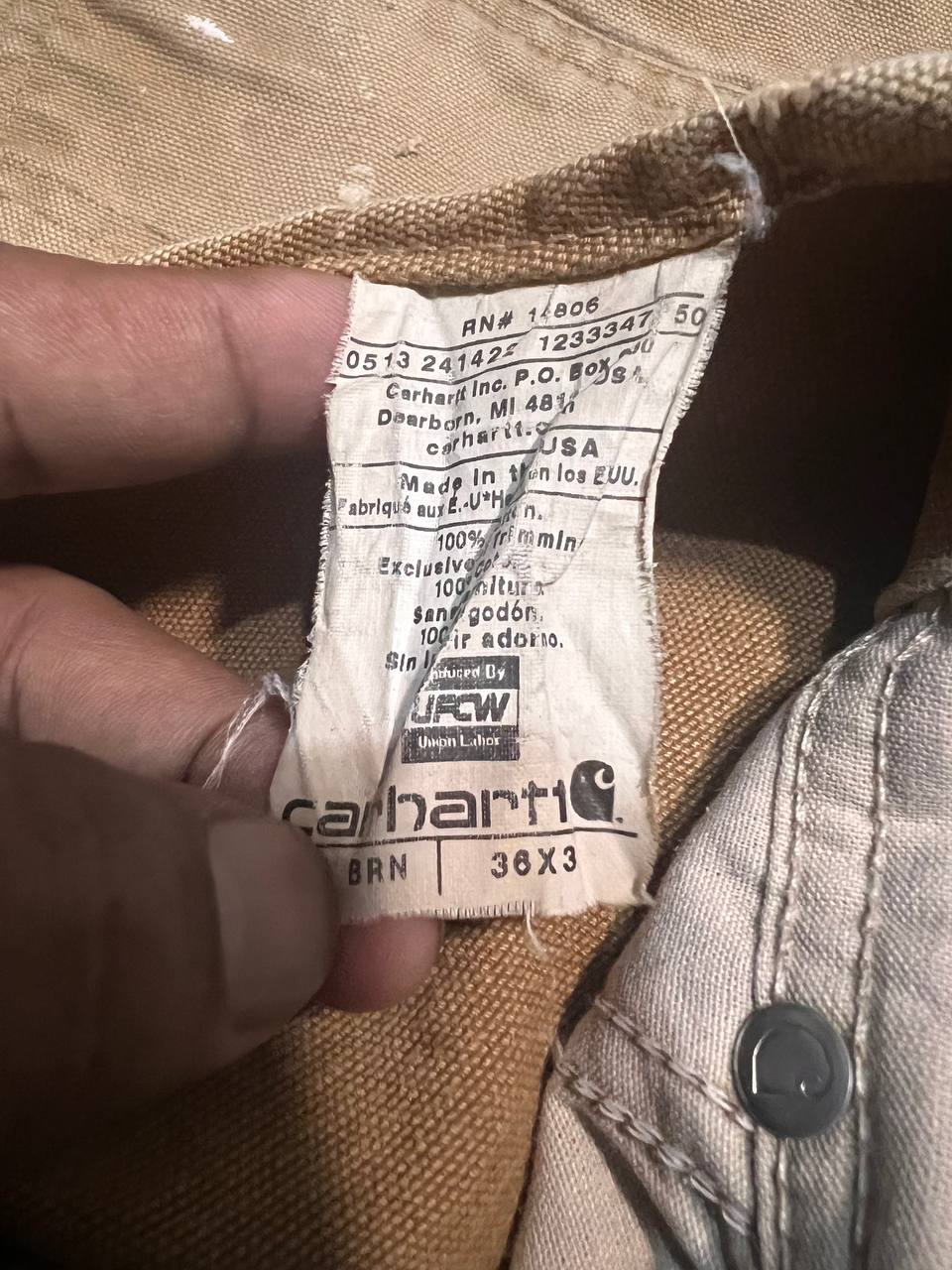 Carhartt Overall Brown Jumper