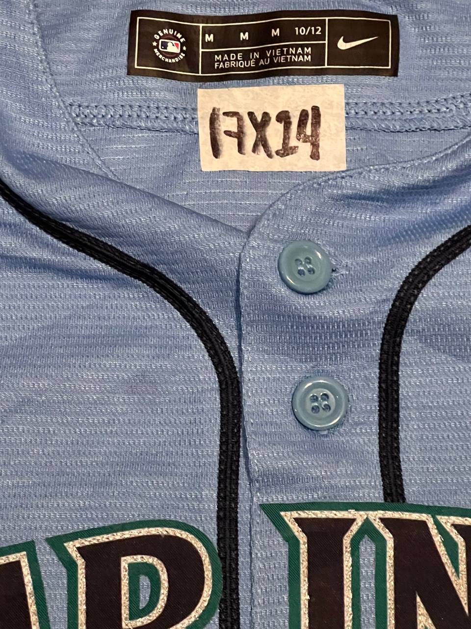 Nike Mariners Baseball Jersey