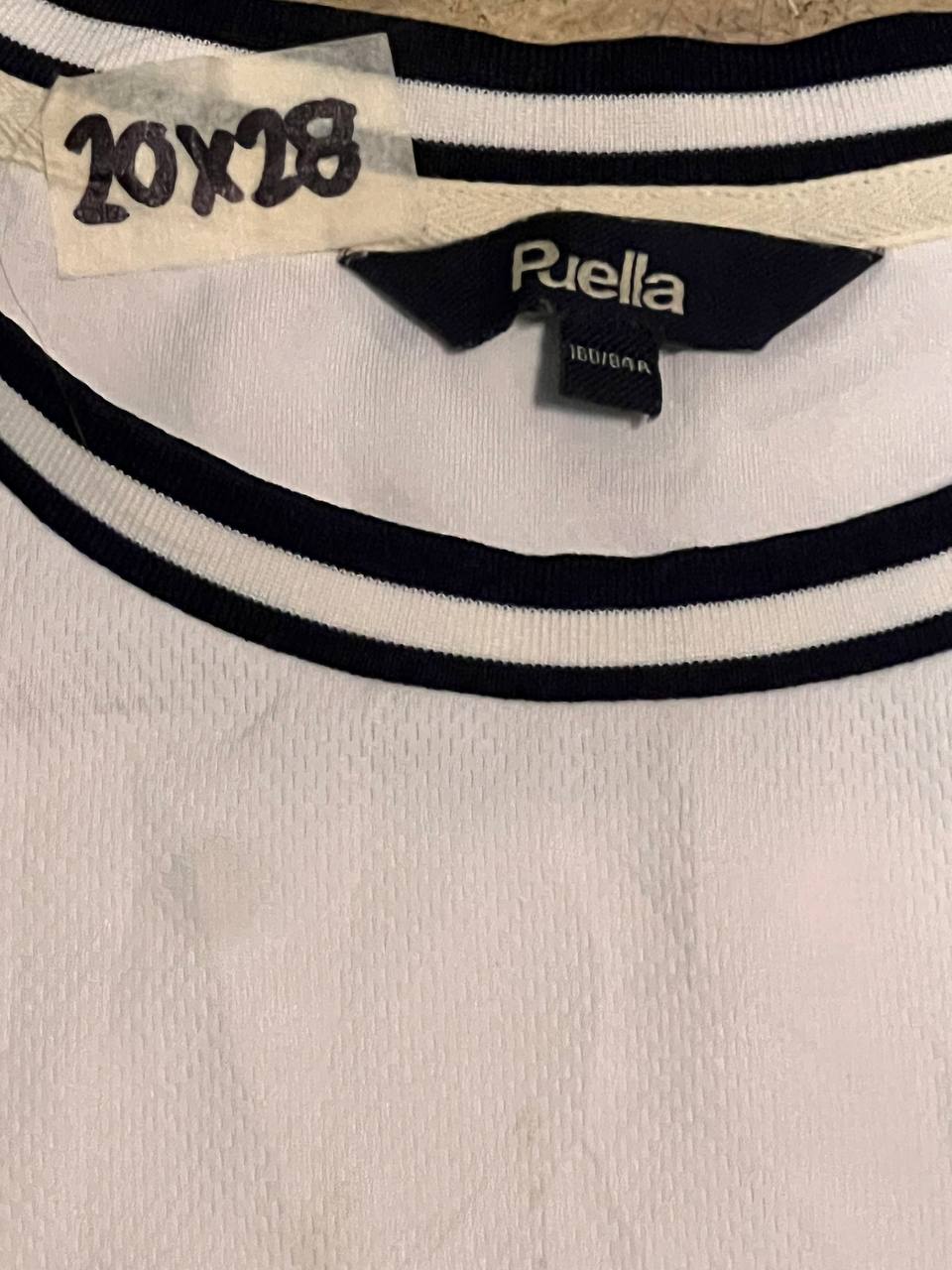 Baseball 8 White Jersey