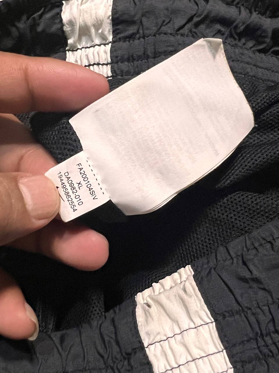 Nike swoosh track pants