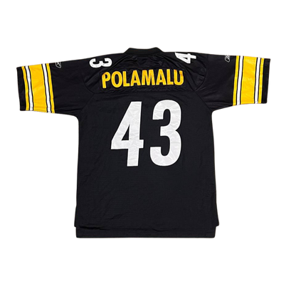 Reebok Pittsburgh Steelers Troy Polamalu #43 Jersey