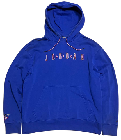 Air Jordan Sport DNA Solid Color Fleece Lined Hooded Pullover