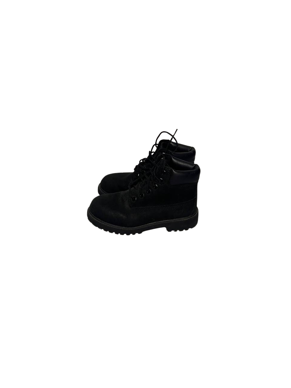 Timberland Youth Premium Black Leather 6