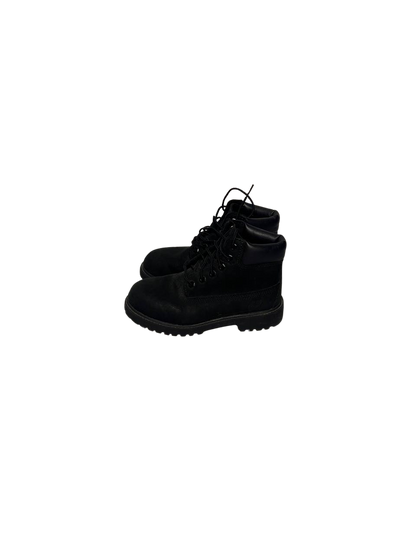 Timberland Youth Premium Black Leather 6