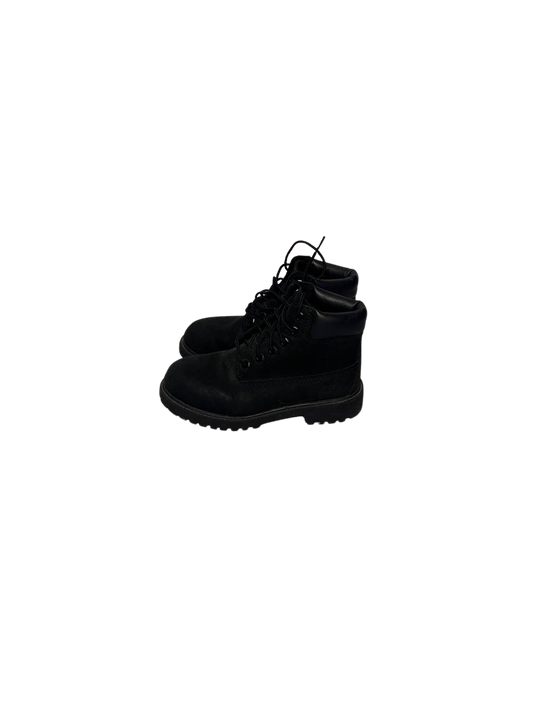 Timberland Youth Premium Black Leather 6