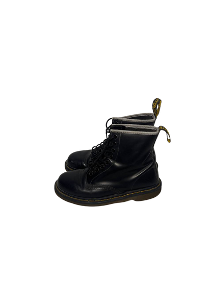 Doc Dr. Martens Men's Black Smooth Leather