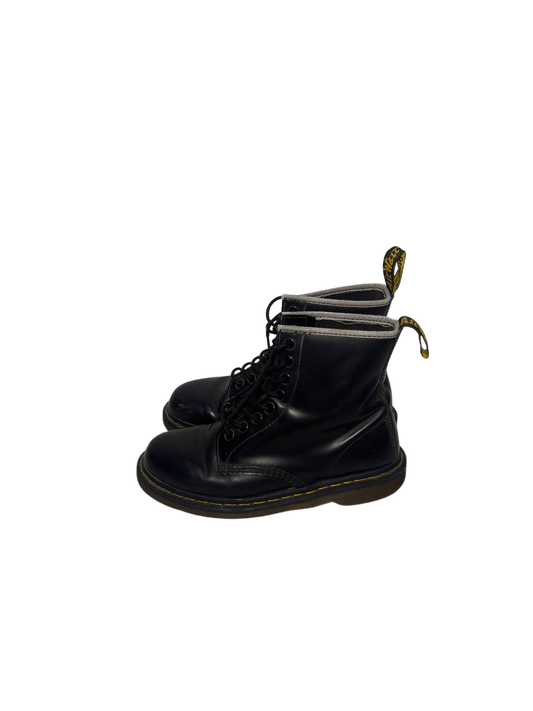 Doc Dr. Martens Men's Black Smooth Leather