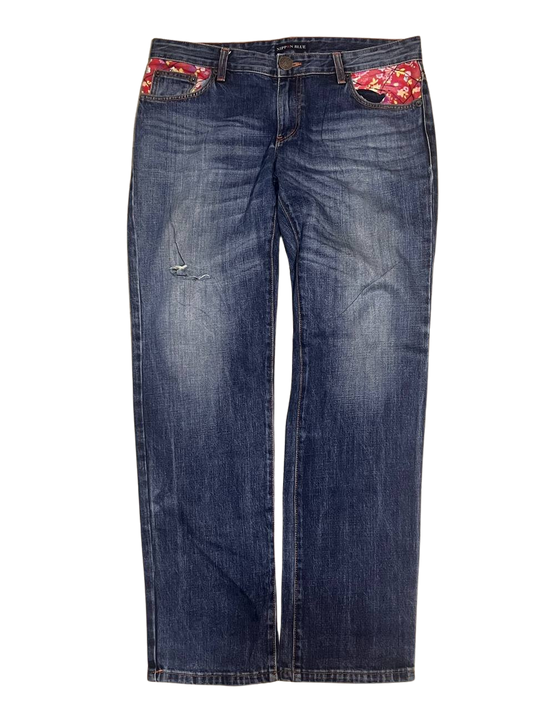 Japanese embriodery pants