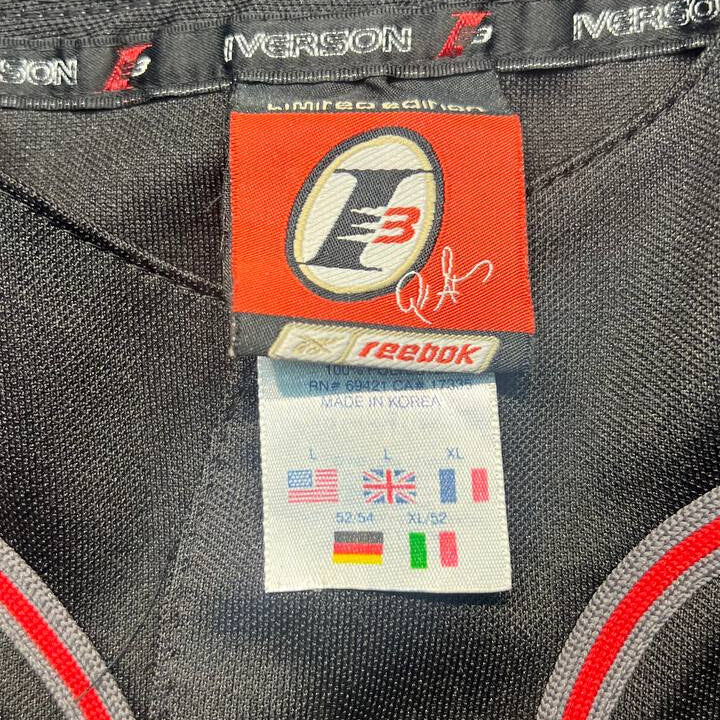 Reebok Allen Iverson Jersey #3