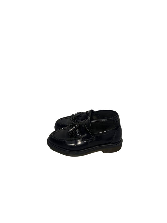 Dr. Martens Adrian Tassel Loafer  Black Leather Shoes
