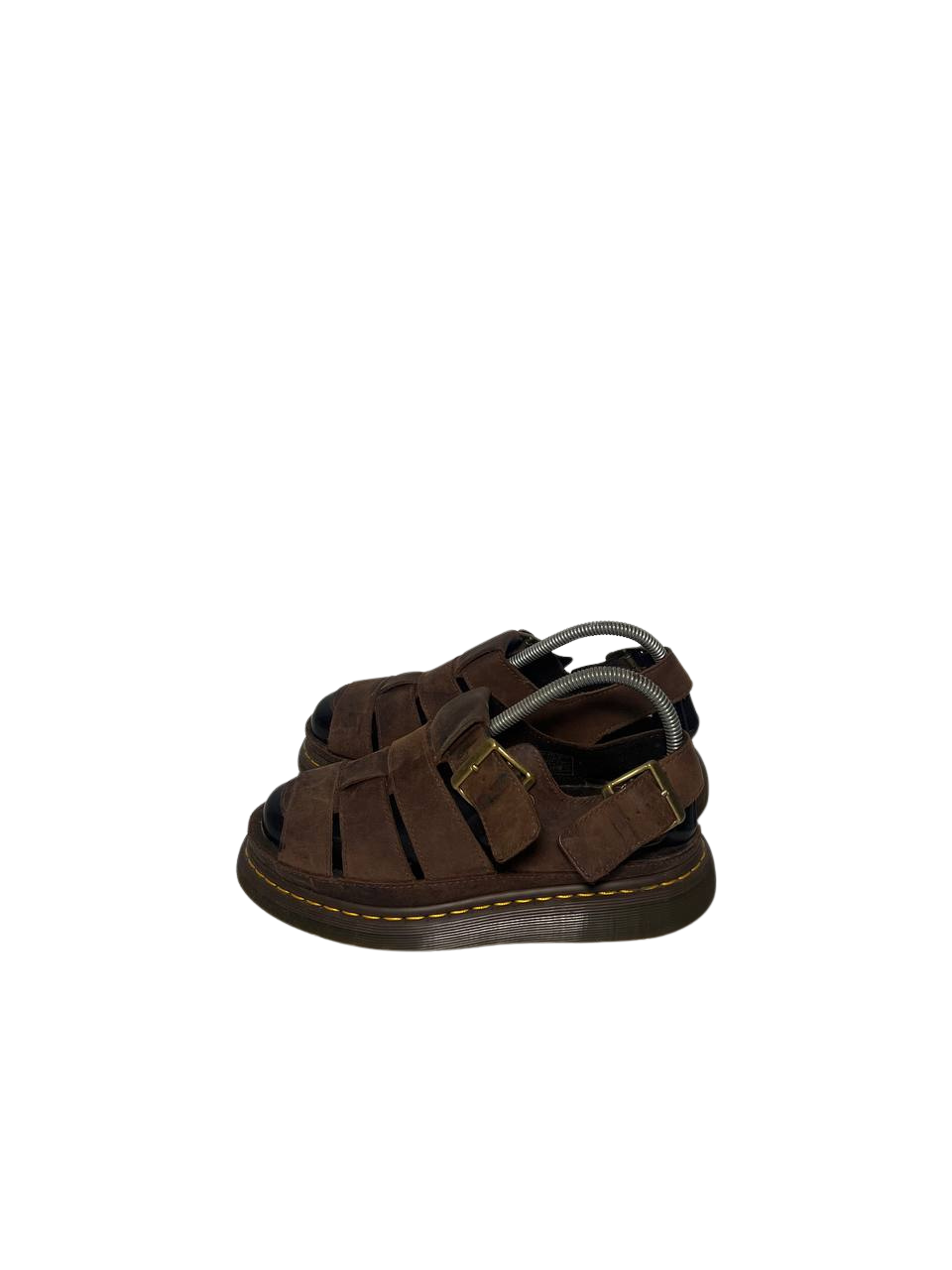 DR MARTENS Flash Fishermen Sandals - Mens - Brown Leather
