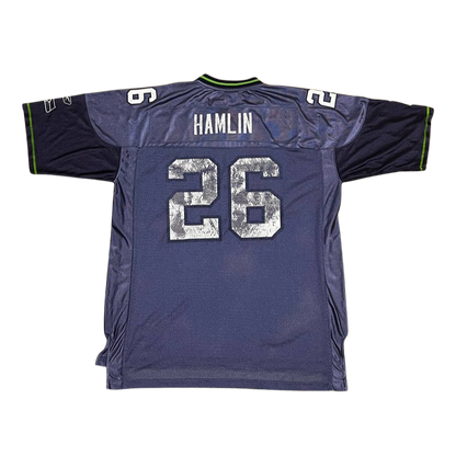Reebok Seattle Seahawks #26 Hamlin Jersey