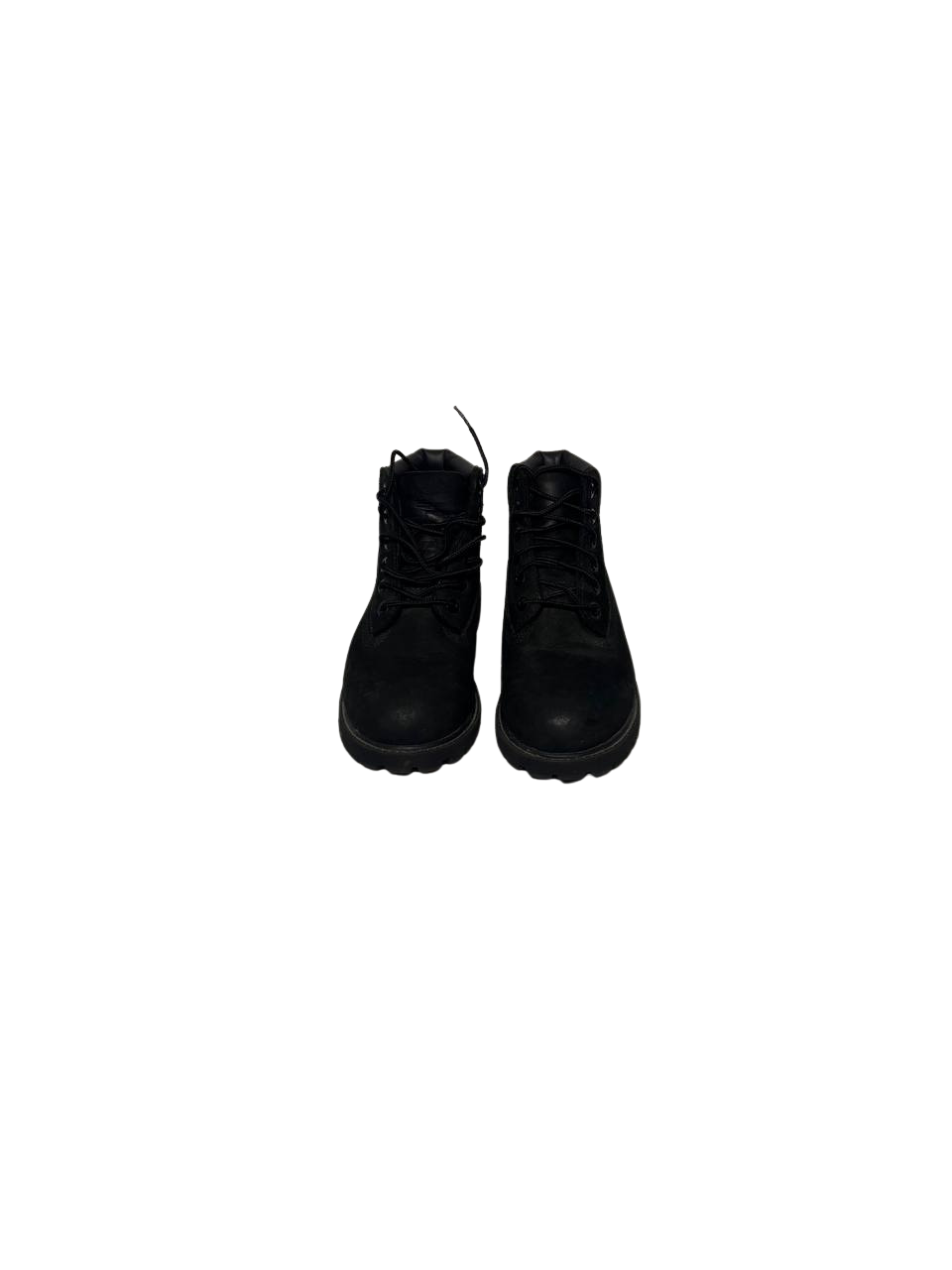 Timberland Youth Premium Black Leather 6