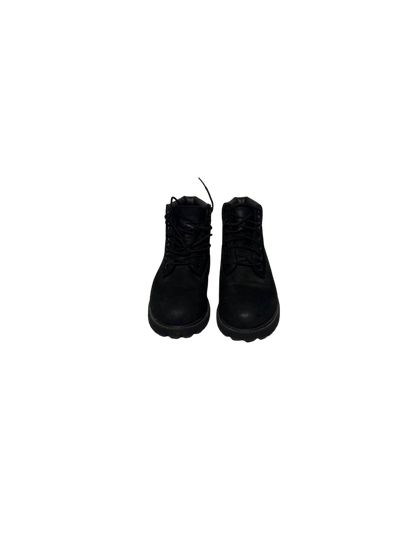 Timberland Youth Premium Black Leather 6