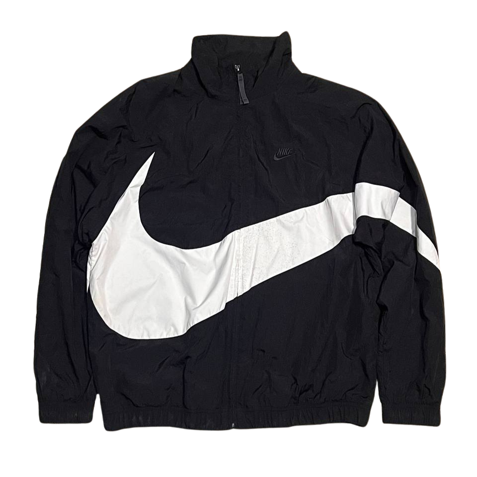 Nike Big Swoosh Black Windbreaker
