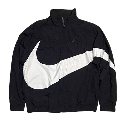 Nike Big Swoosh Black Windbreaker