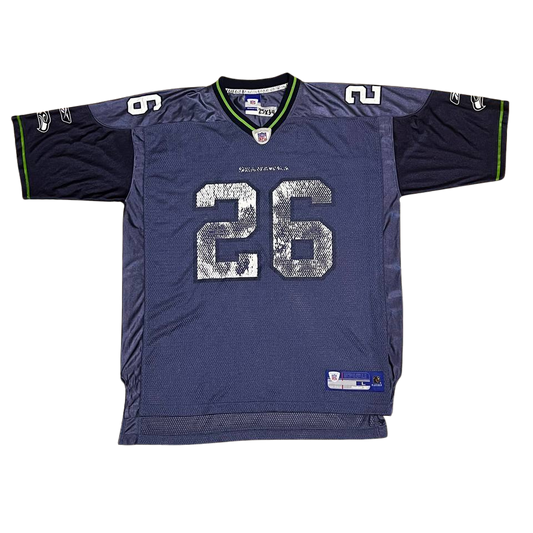 Reebok Seattle Seahawks #26 Hamlin Jersey