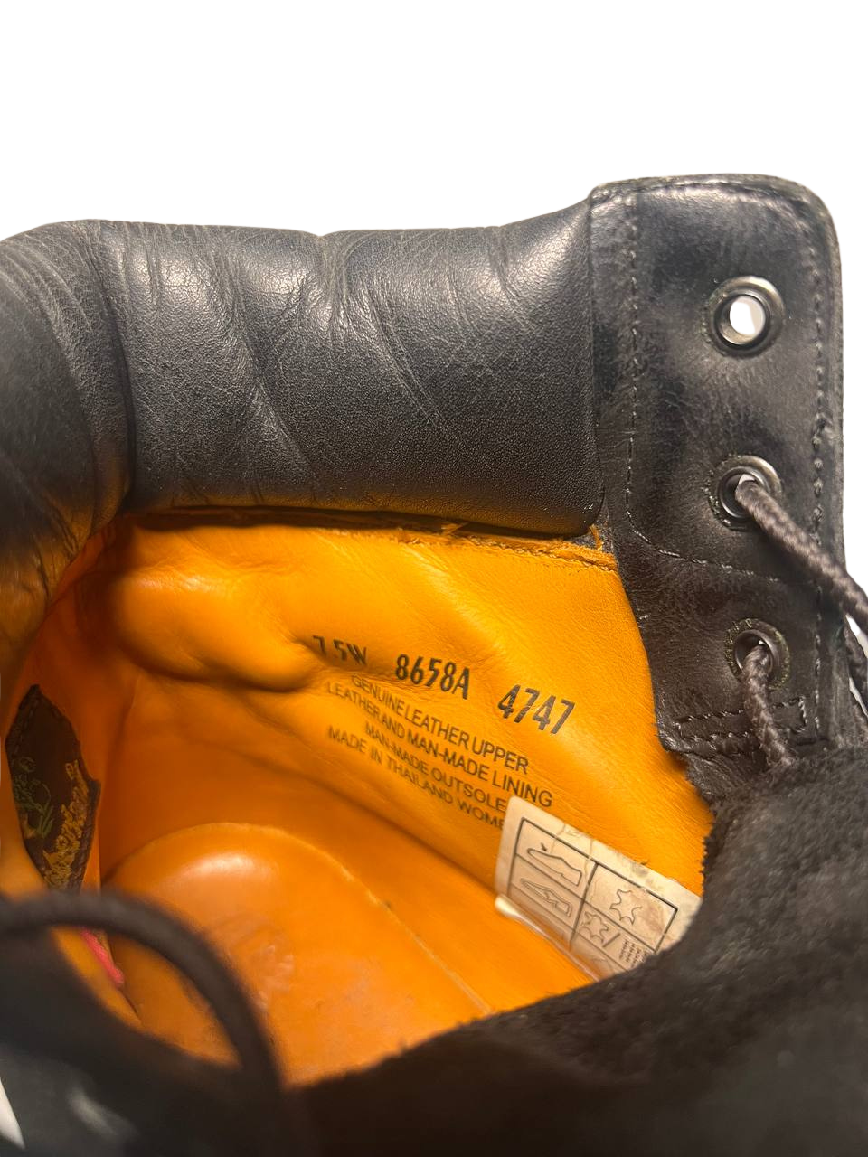 Timberland 7.5 Womens's Premium Waterproof Boots Black