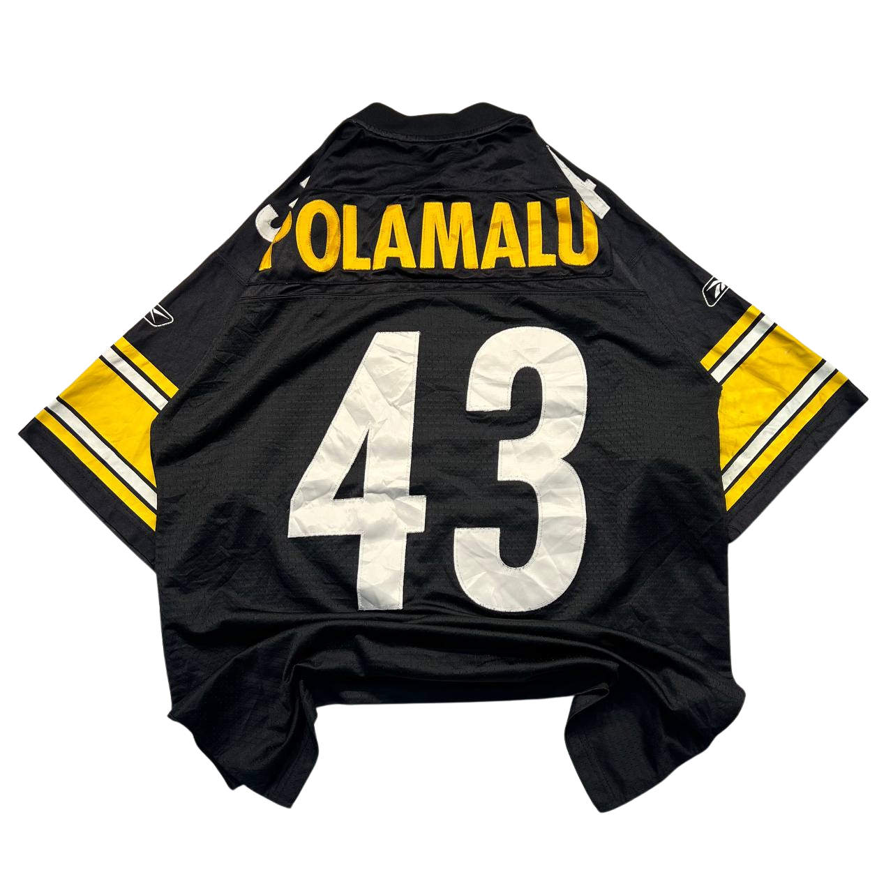 Reebok Pittsburgh Steelers Troy Polamalu #43 Jersey