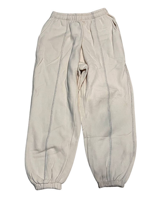 Cream Jogger Pants
