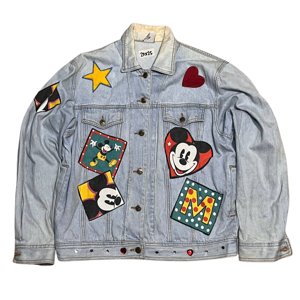 MICKEY&CO Disney Vintage Denim Mickey Mouse Jacket