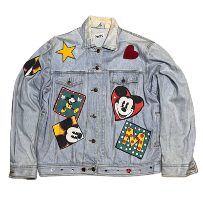 MICKEY&CO Disney Vintage Denim Mickey Mouse Jacket