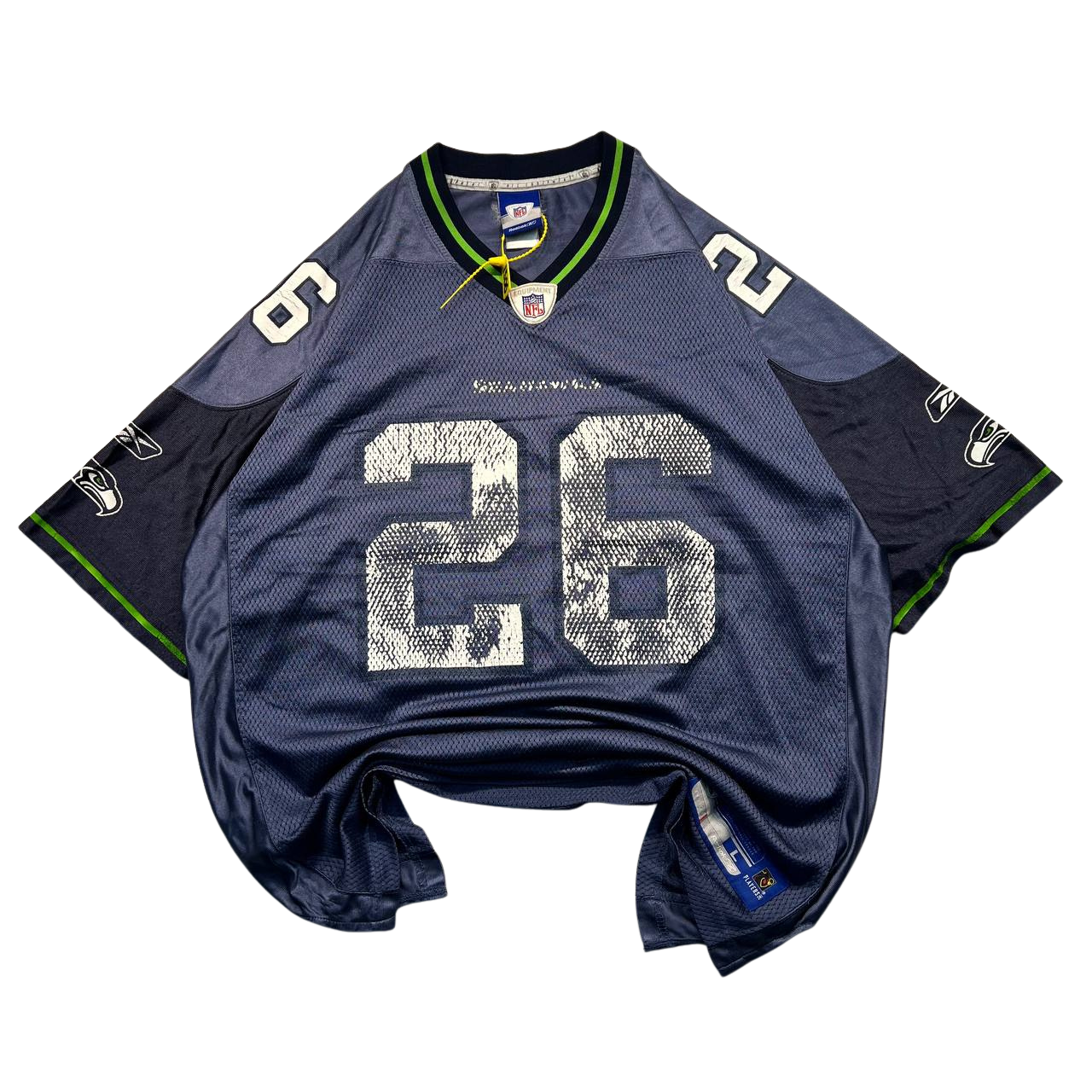 Reebok Seattle Seahawks #26 Hamlin Jersey