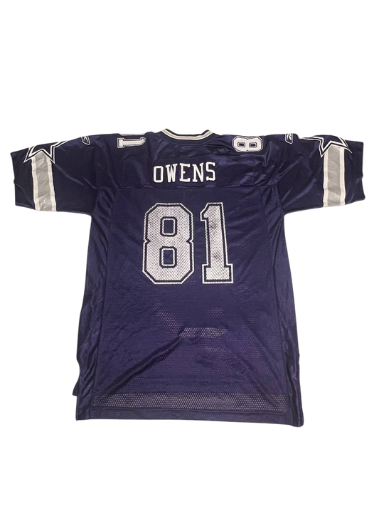Reebok DALLAS COWBOYS Terrell Owens #81 JERSEY