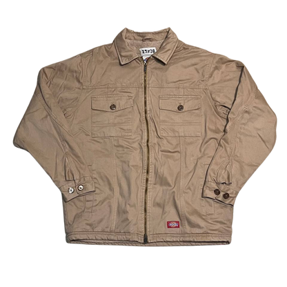 Dickies Canvas Fleece Sherpa Lined Full Zip Work Jacket
