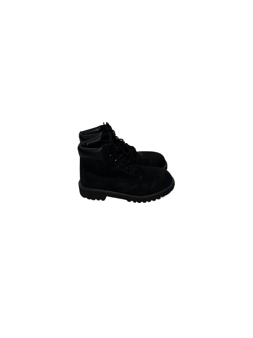 Timberland Youth Premium Black Leather 6