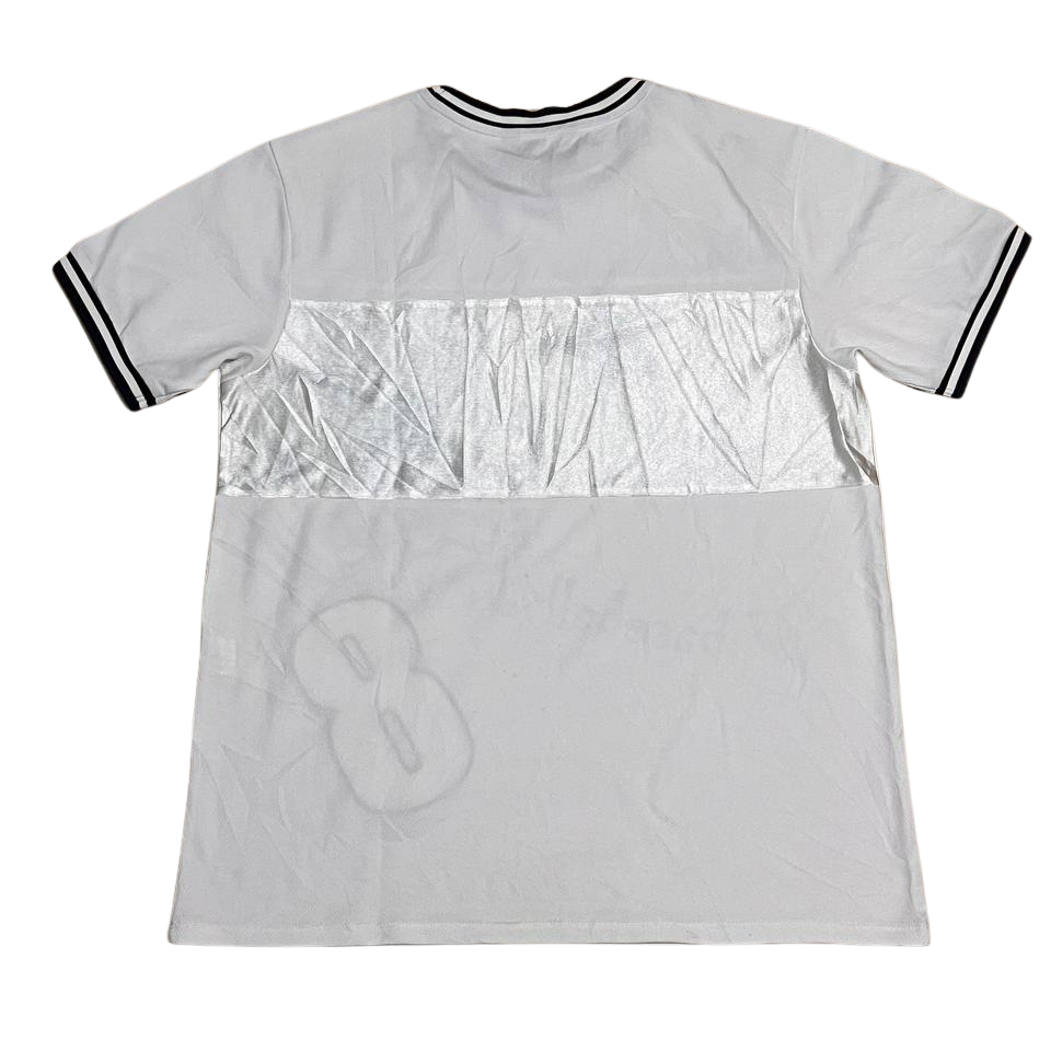 Baseball 8 White Jersey