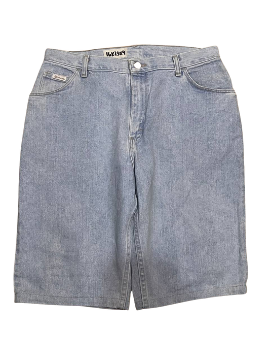 Wrangler Jorts Altered Denim