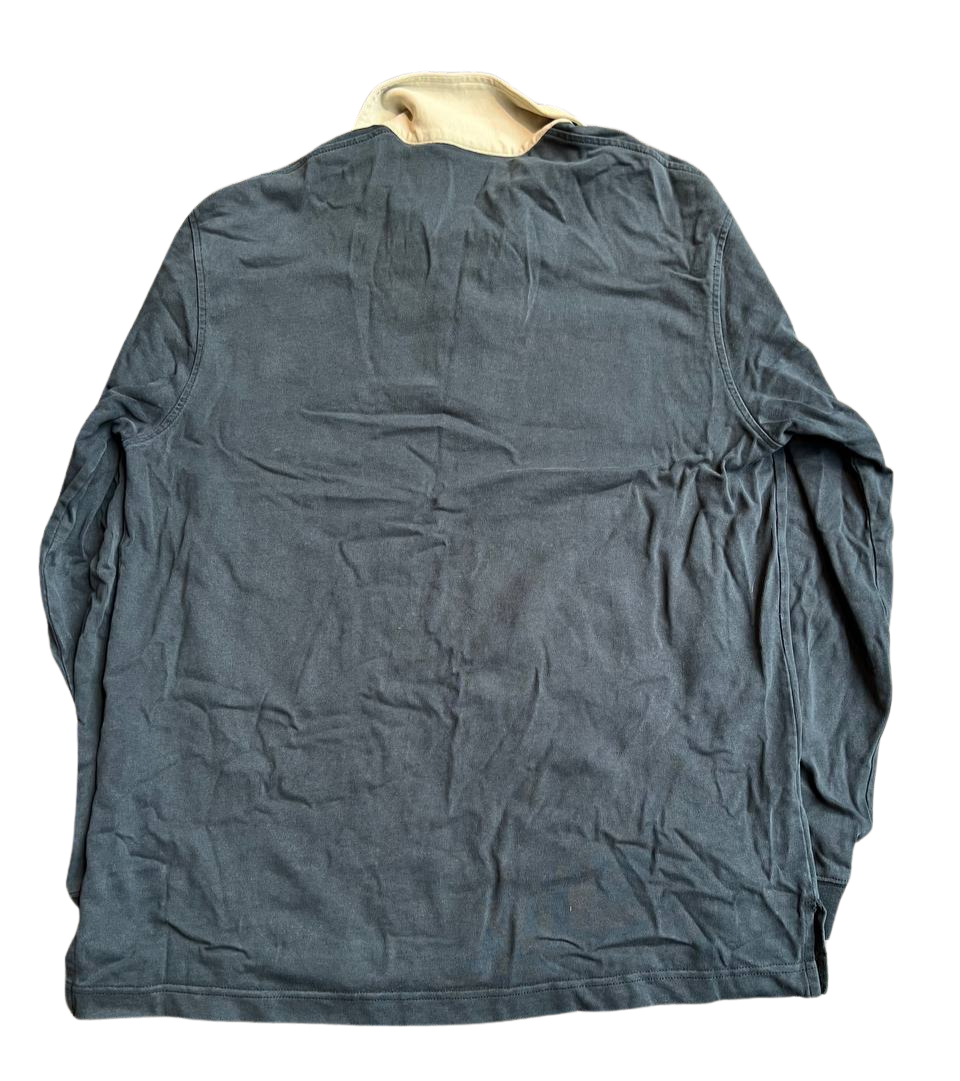 Lacoste Embroidered Langarm Polo Schwarz