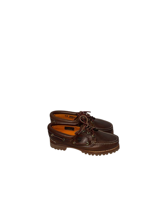 Timberland Women's 3-Eye Lug Handsewn Shoe Classic - Brown