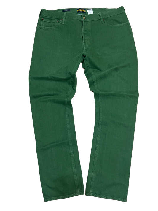 Ralph Lauren Mens Denim Jeans Green