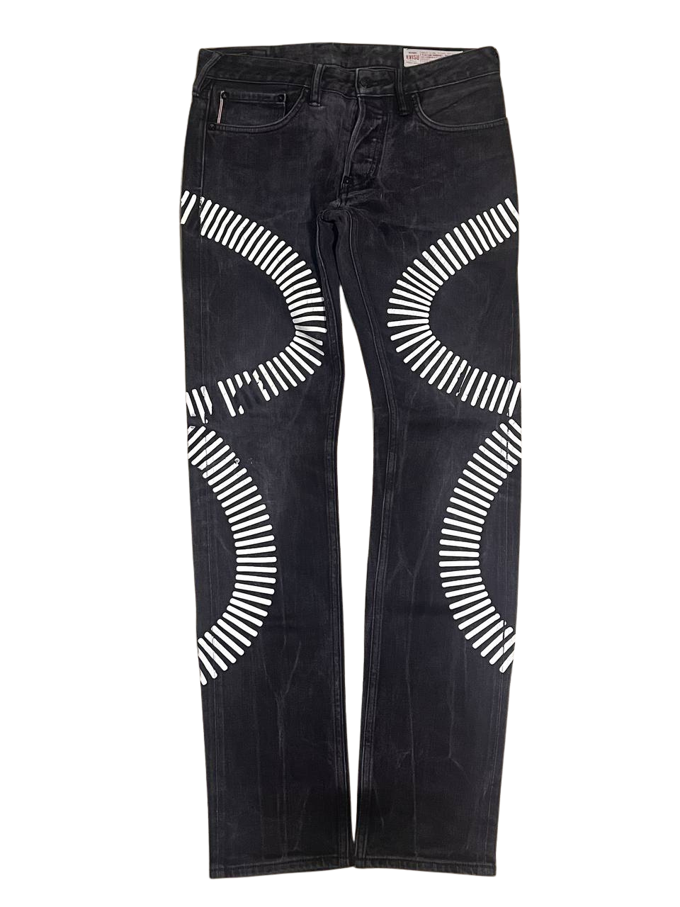 Evisu × Japanese Brand × Streetwear EVISU embroidery daicock jeans