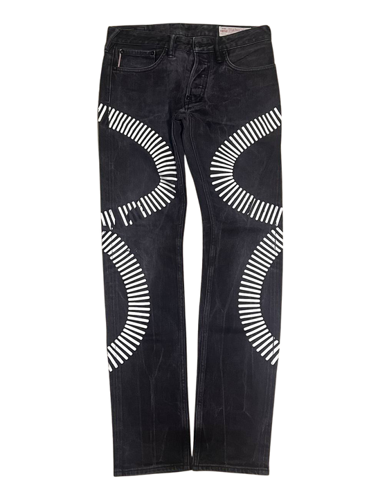 Evisu × Japanese Brand × Streetwear EVISU embroidery daicock jeans
