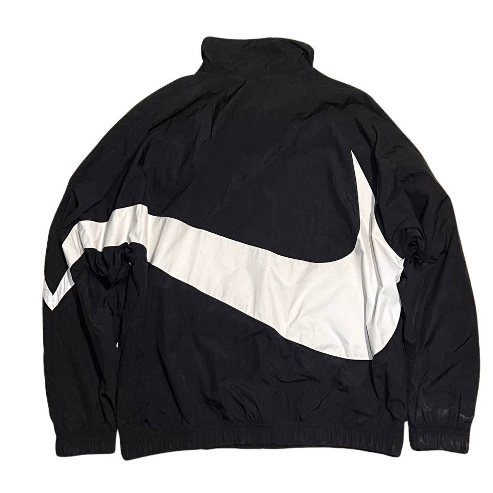 Nike Big Swoosh Black Windbreaker